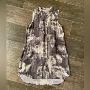 Eileen Fisher Button up Tank Top Blouse